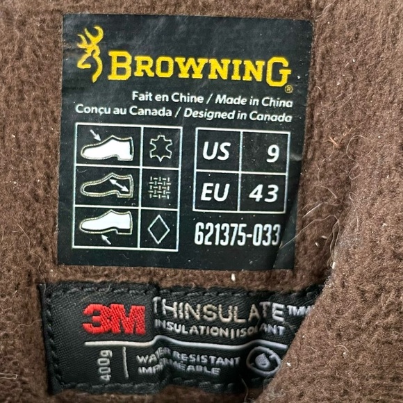 Browning camo waterproof boots - Picture 5 of 6